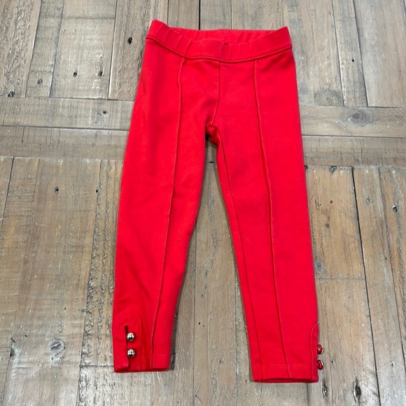 Janie and jack red leggings - Picture 1 of 4